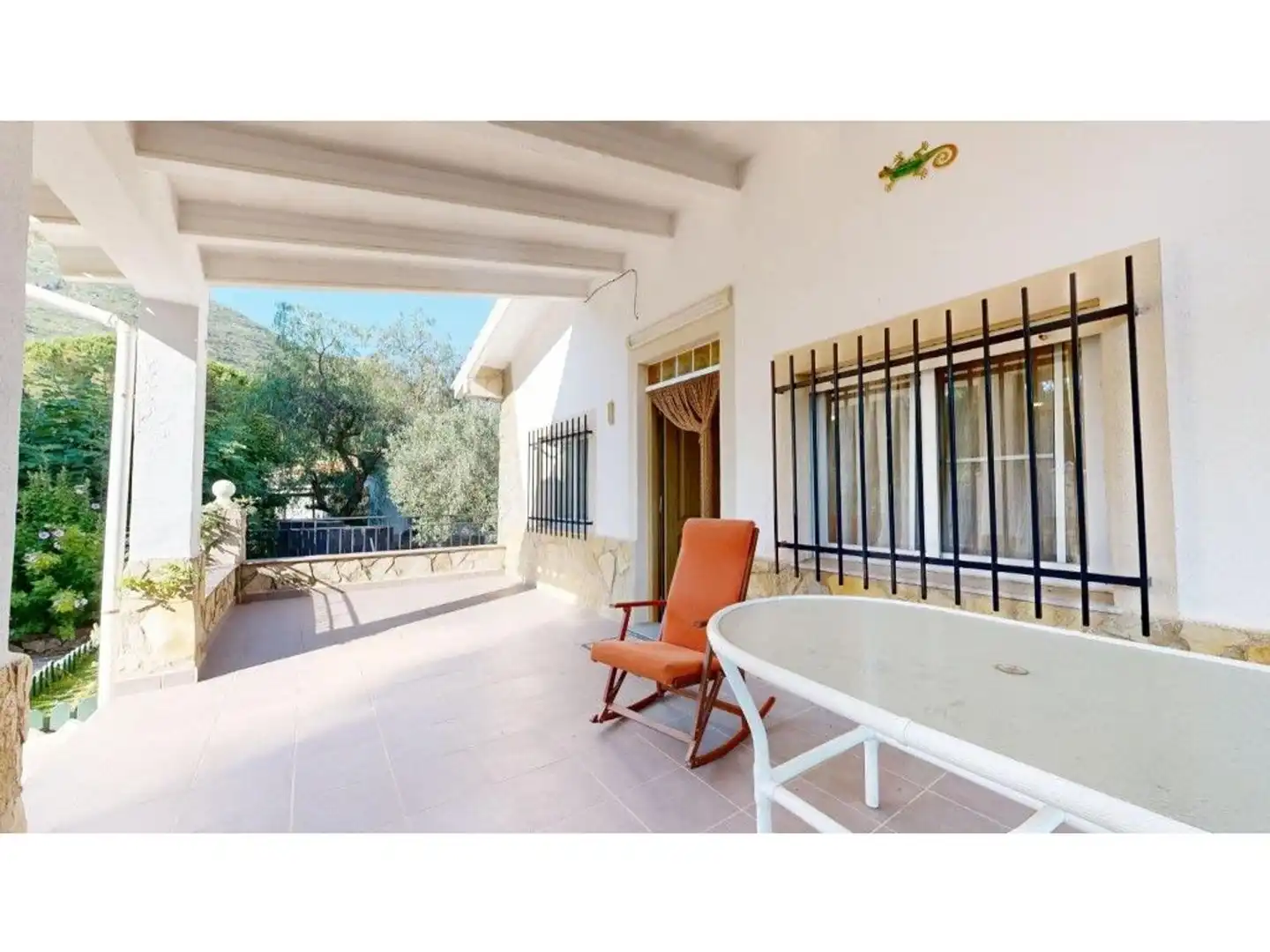 Vista exterior de Casa o chalet en venta en Tavernes de la Valldigna con Aire acondicionado, Jardín privado y Terraza