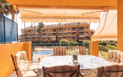 Terrassa de Apartament en venda en Dénia amb Aire condicionat, Calefacció i Jardí privat
