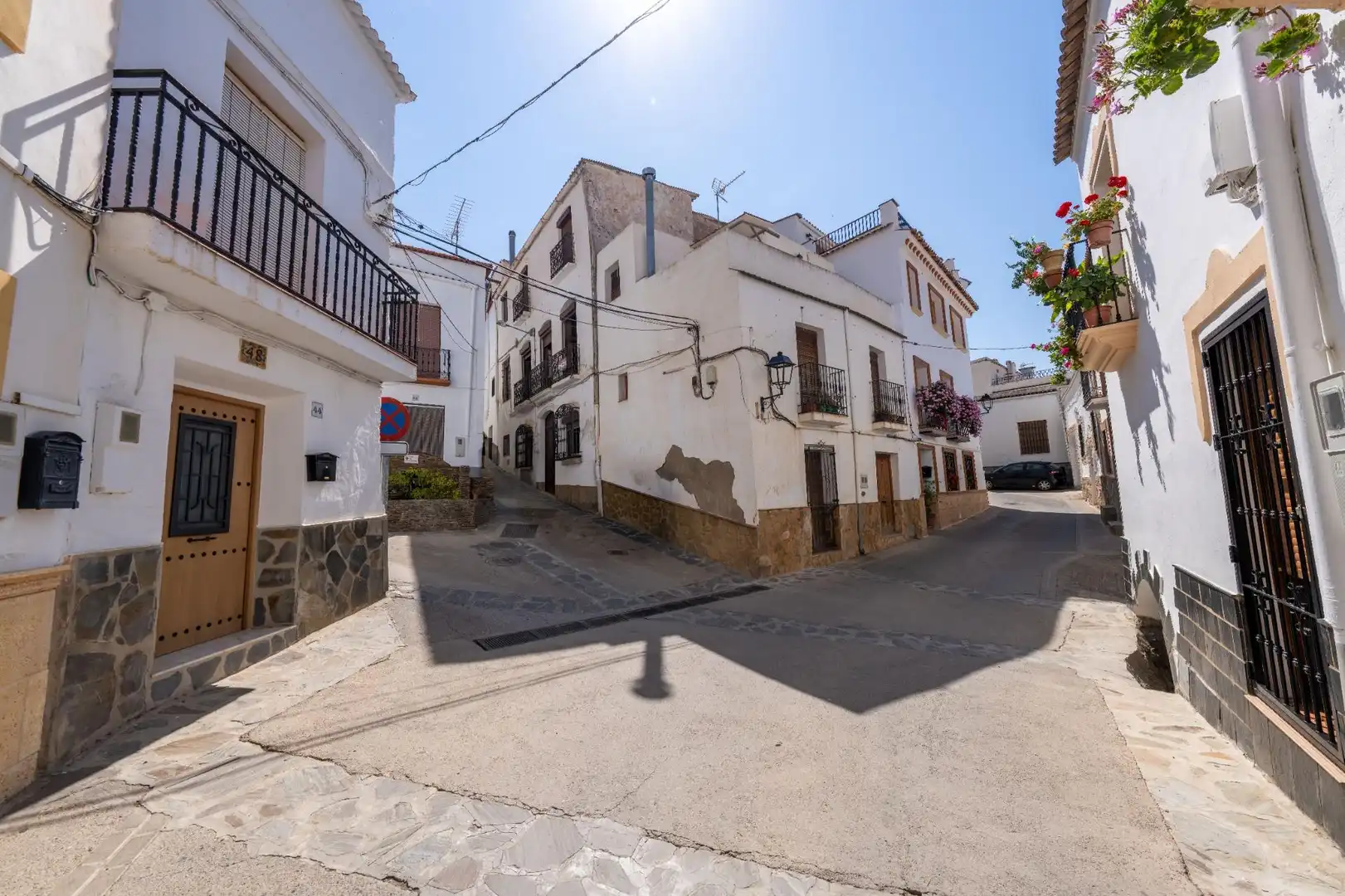 Vista exterior de Casa o xalet en venda en Ohanes amb Terrassa, Traster i Moblat