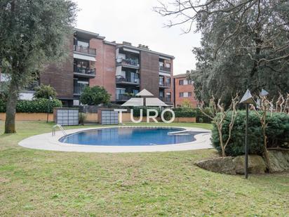 Swimming pool of Flat for sale in Girona Capital  with Heating, Swimming Pool and Community pool