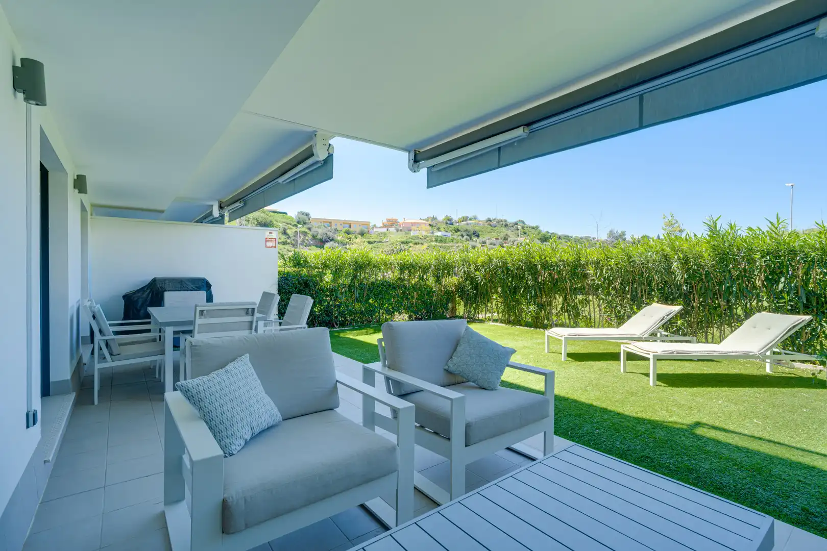Terrace of Ground floor for sale in Mijas  with Air Conditioner, Private garden and Terrace