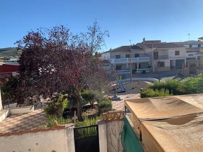 Exterior view of Single-family semi-detached for sale in Montillana  with Private garden and Balcony