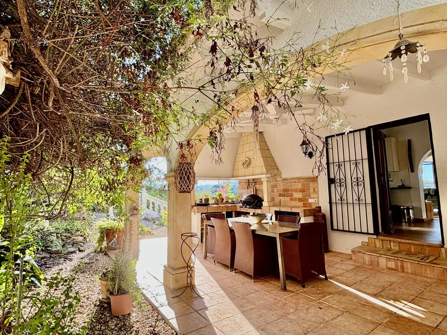 Terrassa de Casa o xalet en venda en Cap Martí - El Tossalet - Pinomar