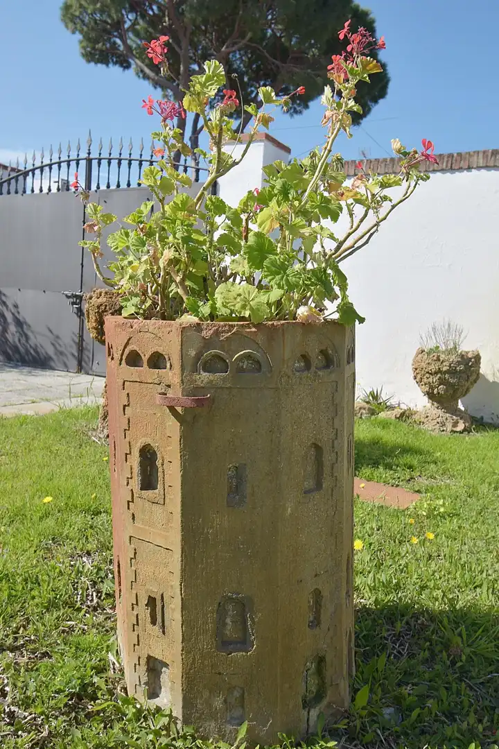 Jardí de Casa o xalet en venda en El Puerto de Santa María amb Aire condicionat i Jardí privat