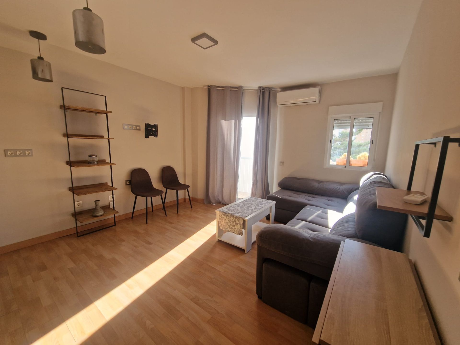 Living room of Flat for sale in Roquetas de Mar  with Air Conditioner and Terrace