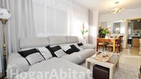 Living room of Flat for sale in Oliva  with Parquet flooring, Storage room and Alarm