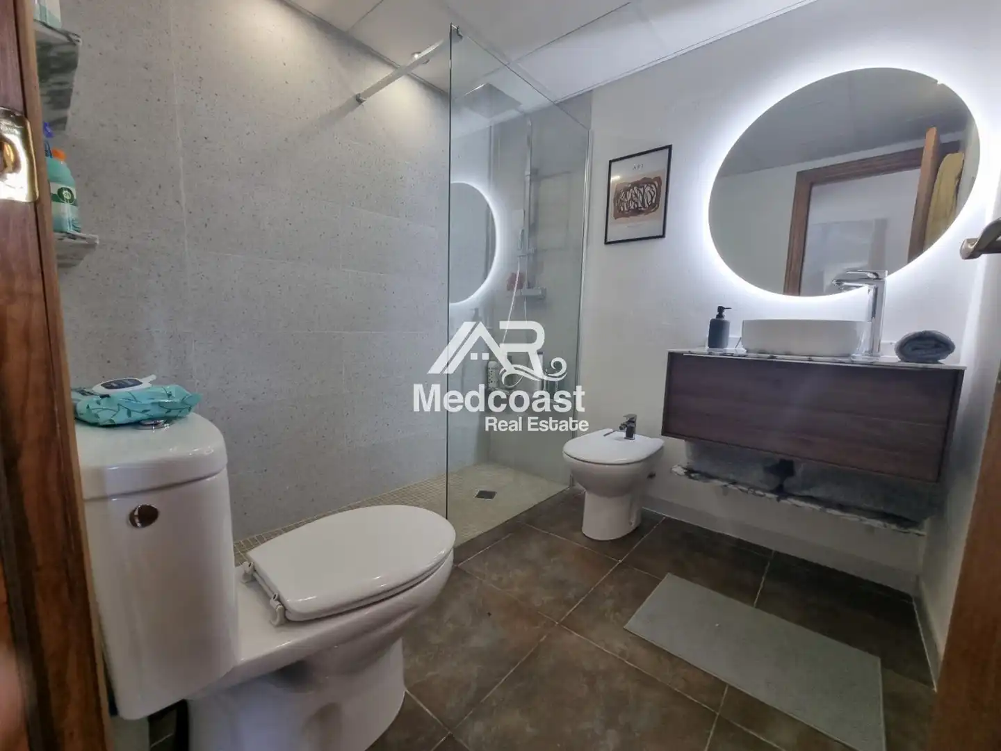 Badezimmer von Haus oder Chalet zum Verkauf in Sorbas mit Klimaanlage, Terrasse und Möbliert
