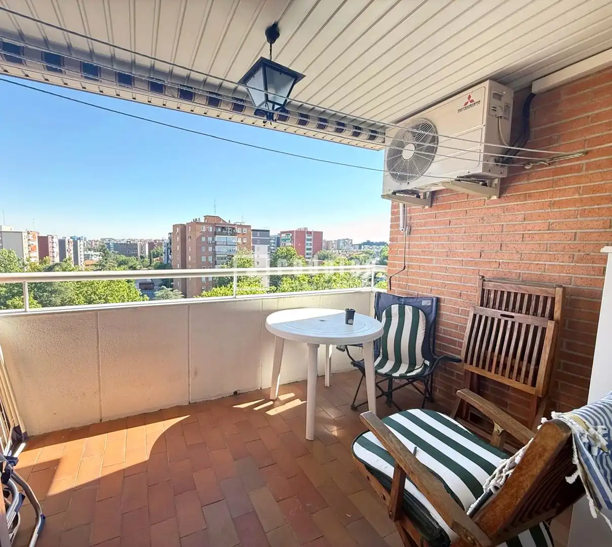 Terraza de Piso en venta en Fuenlabrada con Aire acondicionado, Calefacción y Jardín privado