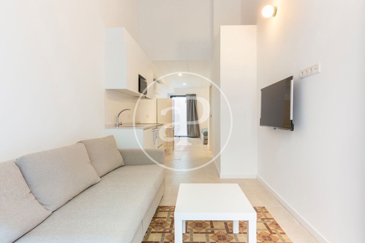 Sala d'estar de Pis en venda en  Valencia Capital amb Aire condicionat, Calefacció i Terrassa