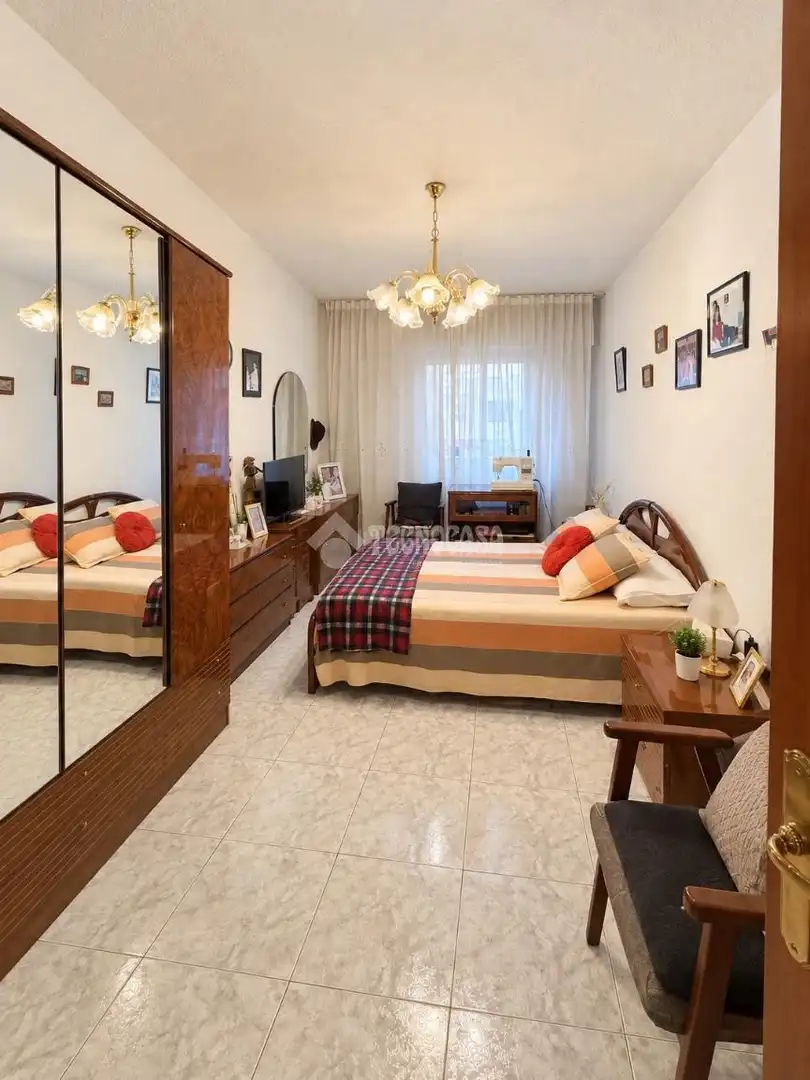 Bedroom of Flat for sale in Madrid  with Heating and Terrace