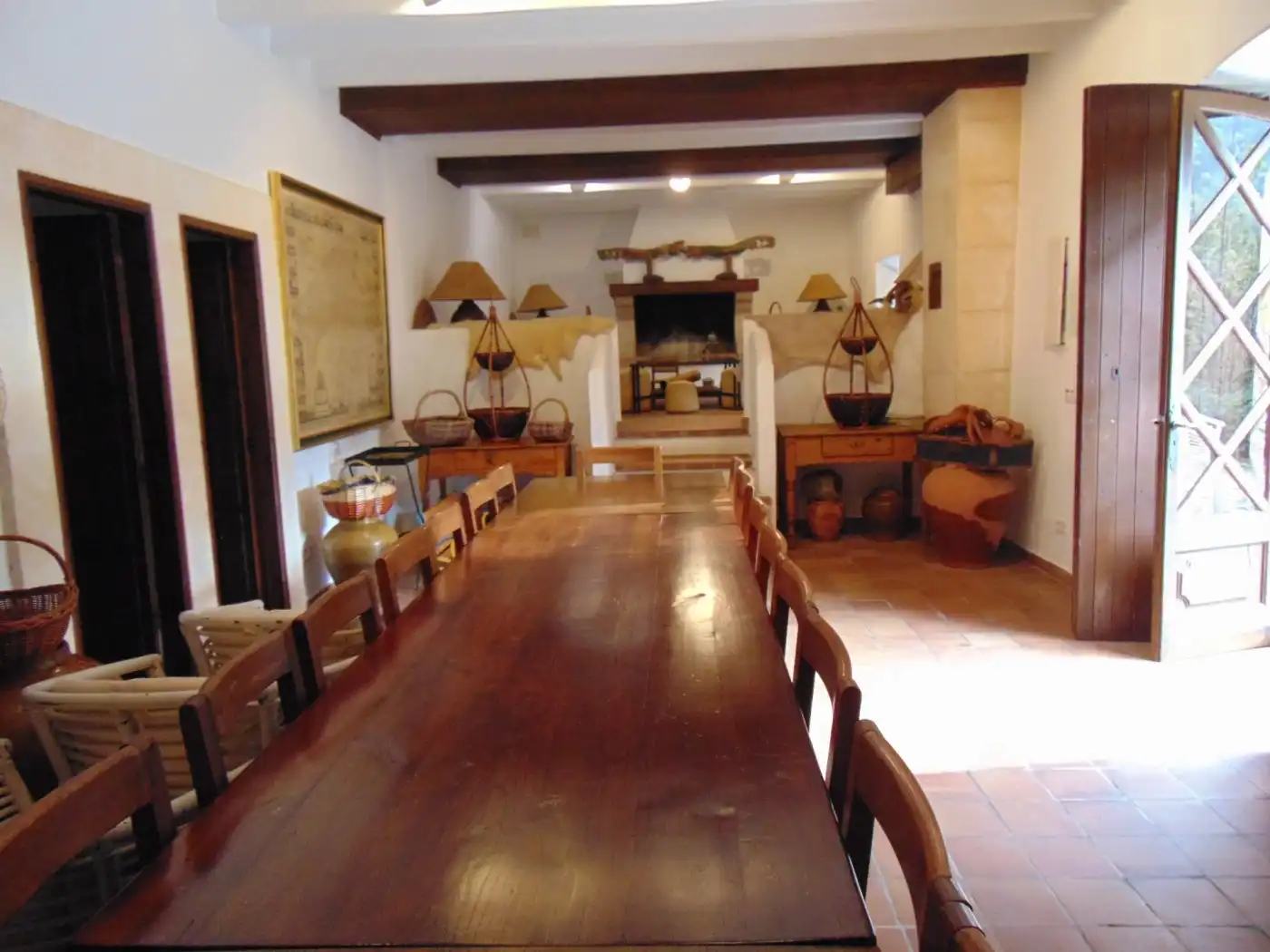 Dining room of Country homes for sale in Bunyola  with Private garden, Terrace and Storage room