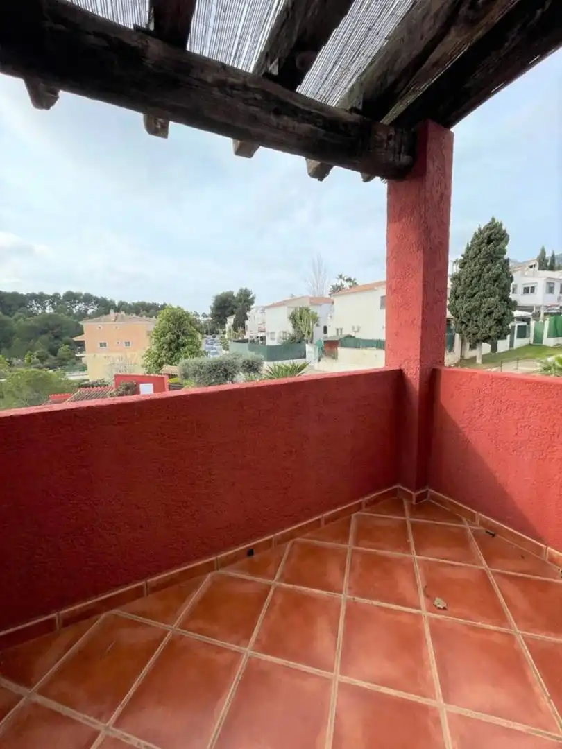 Terraza de Apartamento en venta en La Nucia con Terraza y Amueblado