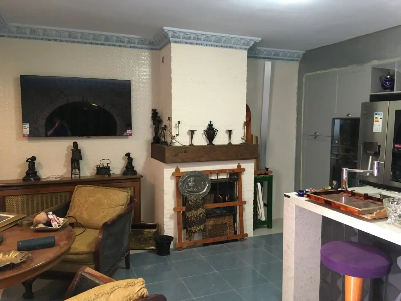 Sala de estar de Dúplex en venta en Lorca con Aire acondicionado, Jardín privado y Piscina