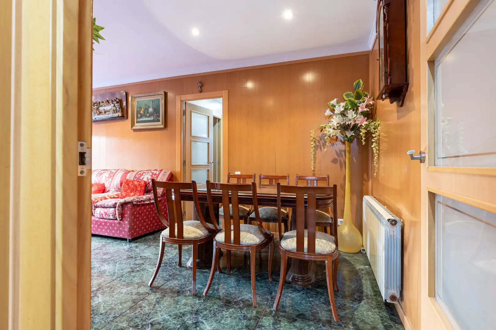 Dining room of Flat for sale in Terrassa  with Air Conditioner, Heating and Terrace