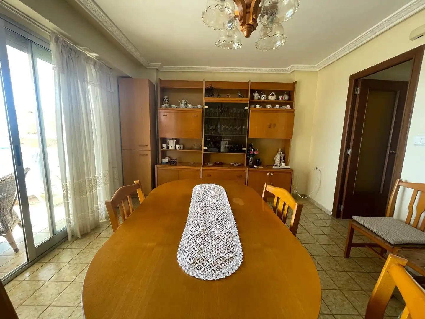 Dining room of Apartments for sale in Nules  with Terrace, Storage room and Furnished