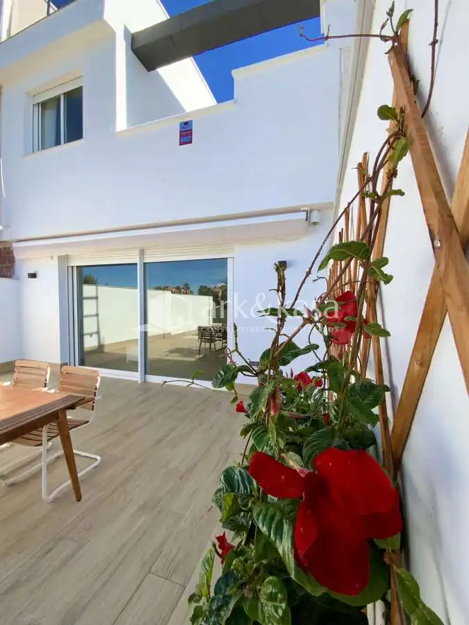 Terraza de Casa adosada en venta en Los Alcázares con Aire acondicionado, Calefacción y Terraza