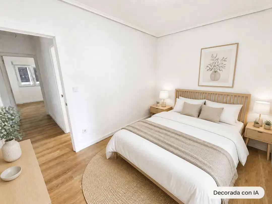 Bedroom of Flat for sale in Bilbao 