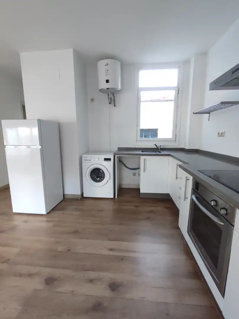 Cocina de Ático en venta en A Coruña Capital  con Terraza, Horno y Lavadora