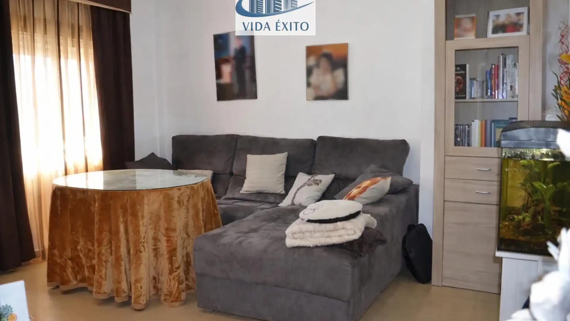 Living room of Flat for sale in Alcalá la Real  with Terrace, Furnished and Balcony