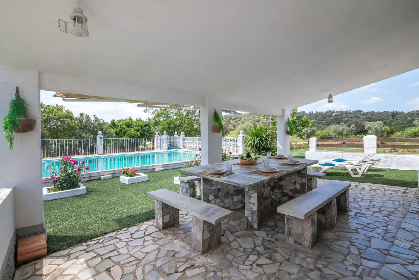 Terraza de Casa o chalet en venta en Aroche con Aire acondicionado, Jardín privado y Terraza