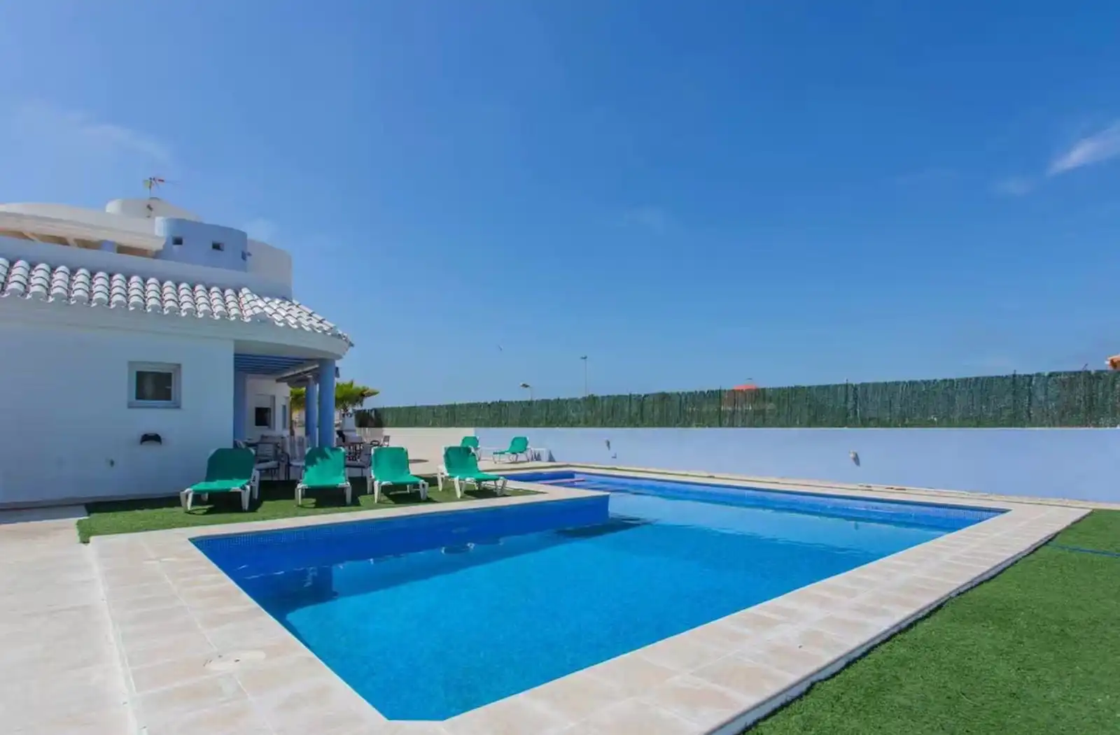 Swimming pool of Houses for rent in La Manga del Mar Menor  with Air Conditioner, Heating and Terrace