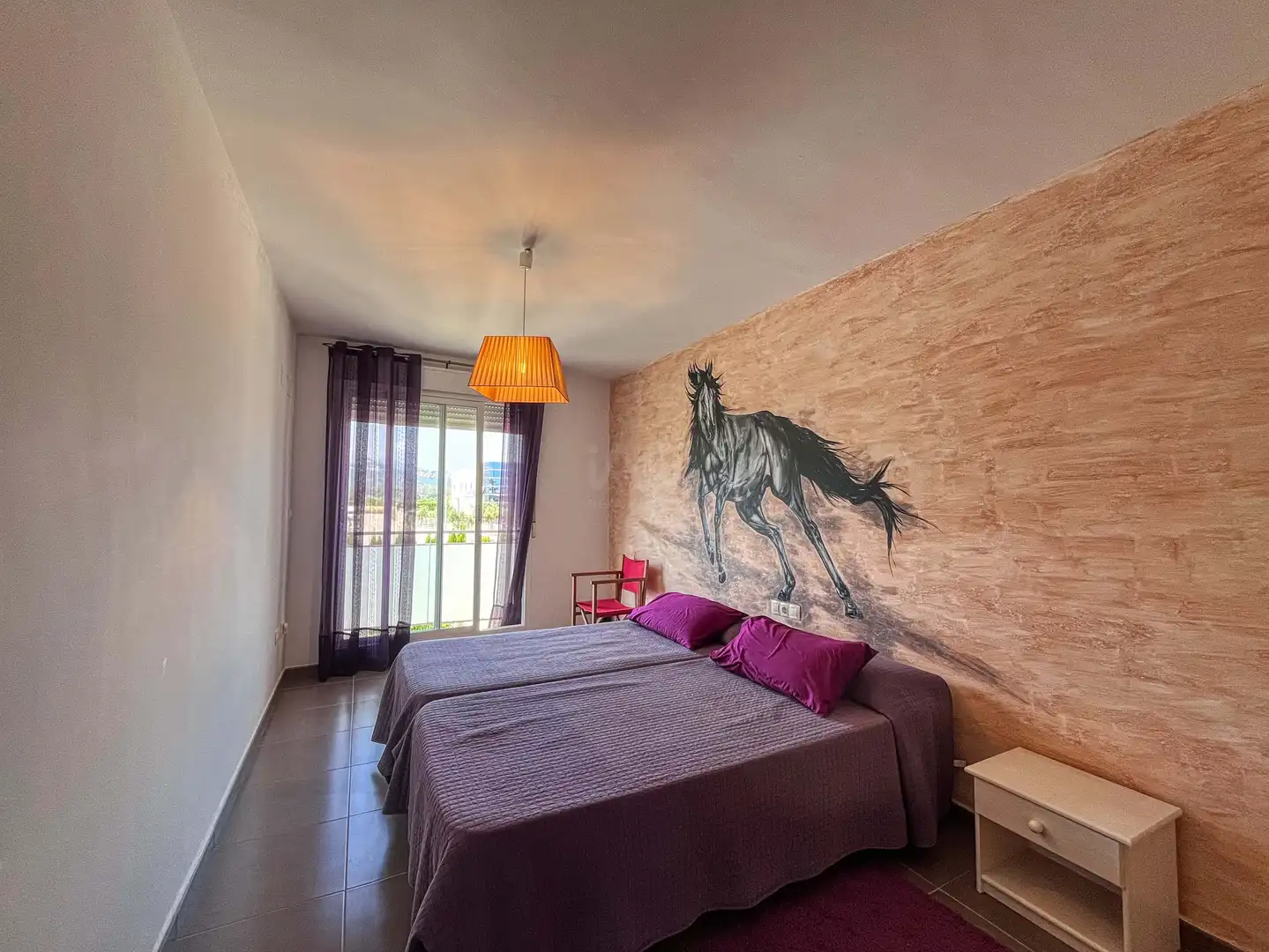 Dormitori de Casa adosada en venda en El Verger amb Aire condicionat, Terrassa i Piscina