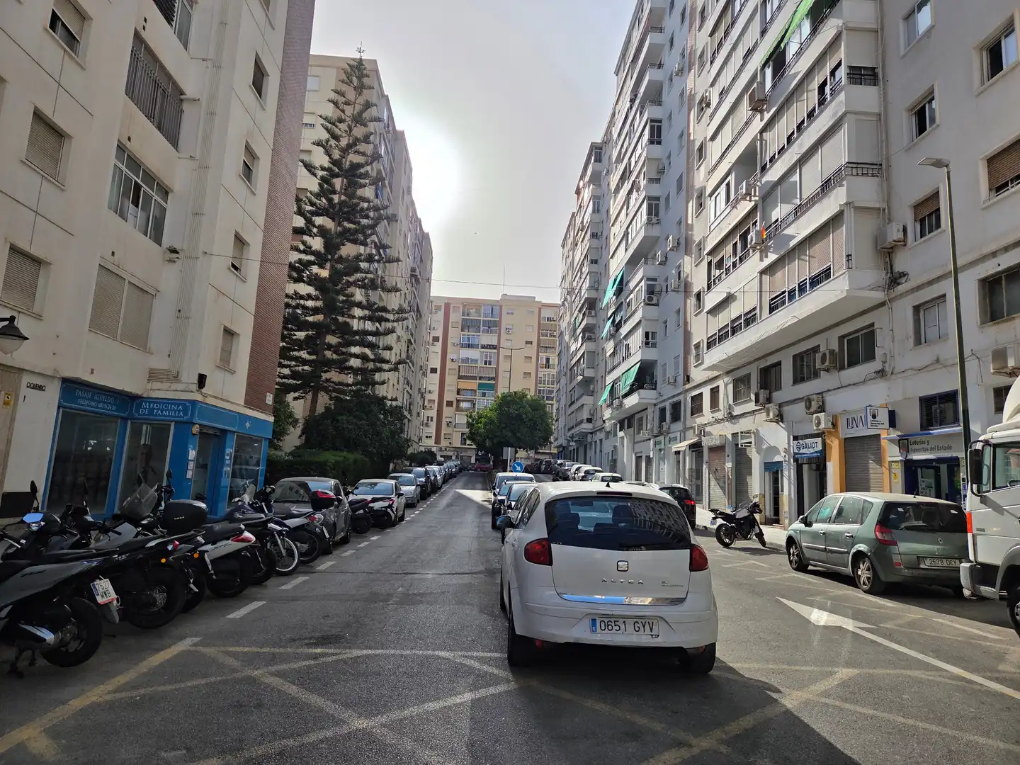 Exterior view of Flat for rent in Málaga  with Air Conditioner, Terrace and Furnished