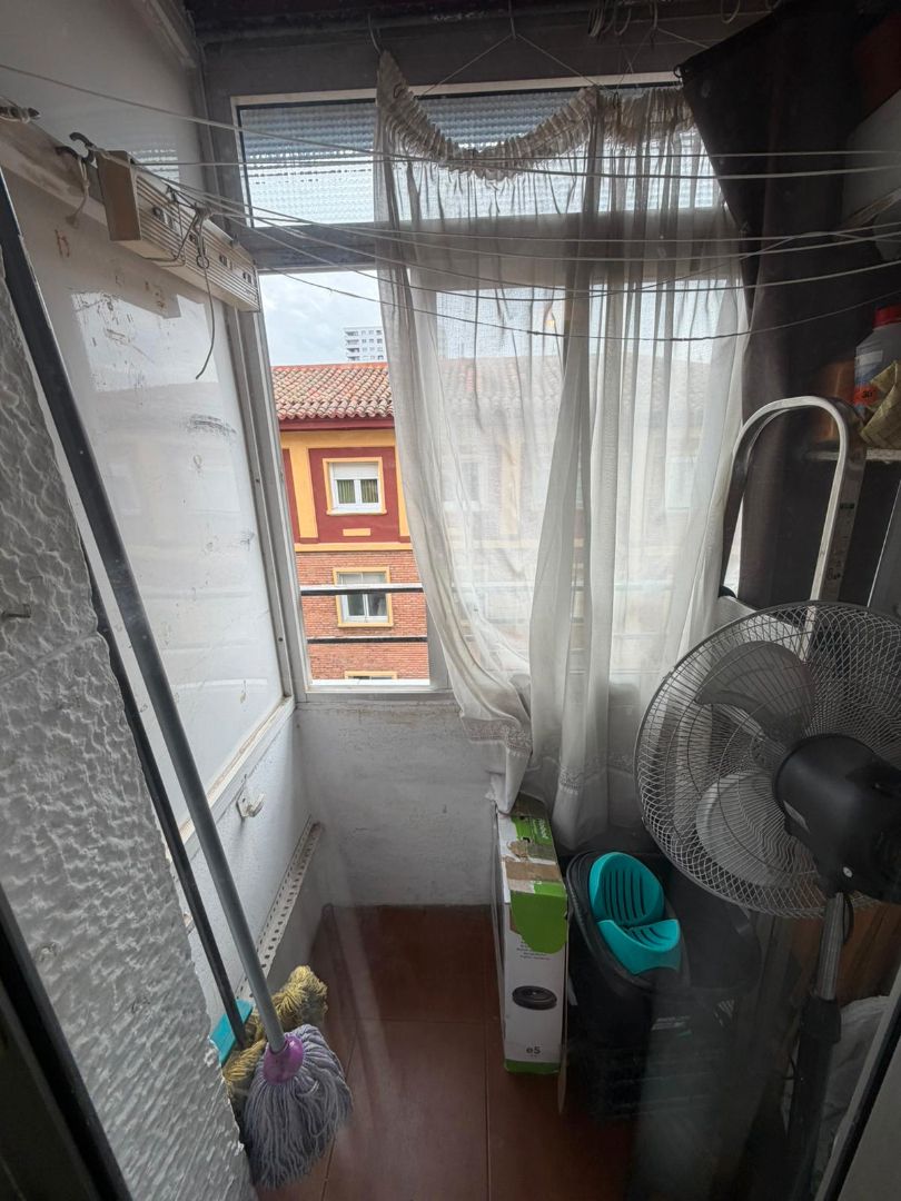 Balcony of Flat for sale in  Zaragoza Capital  with Air Conditioner, Heating and Parquet flooring