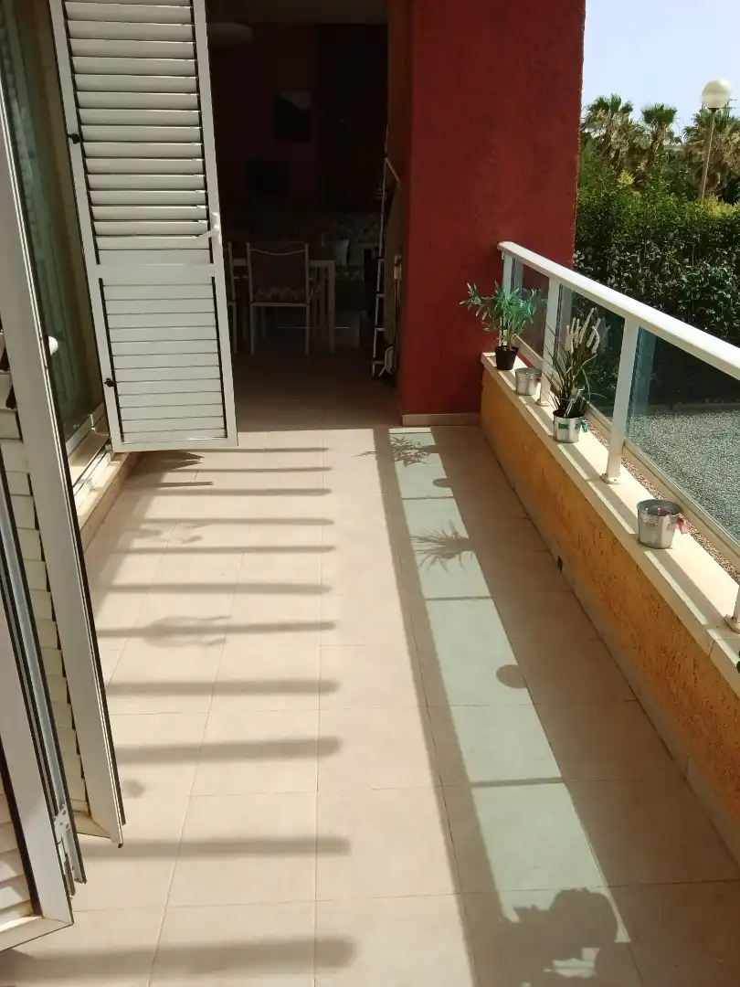 Terrace of Flat for sale in Fuente Álamo de Murcia  with Air Conditioner, Heating and Private garden