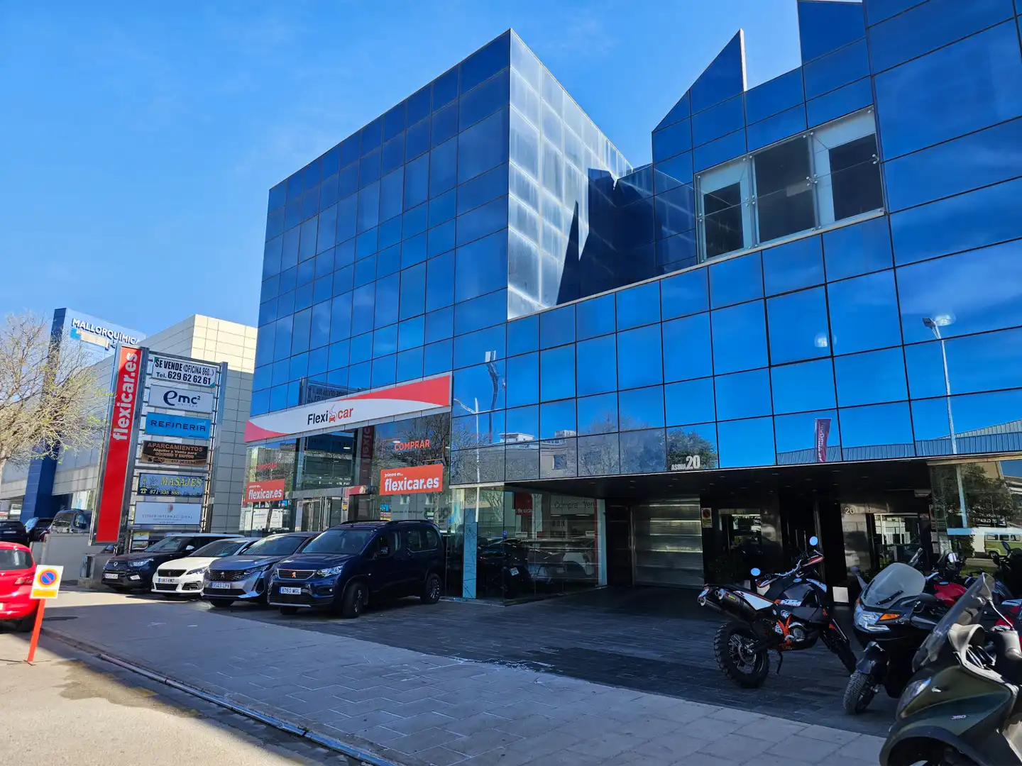 Außenansicht von Büro zum Verkauf in  Palma de Mallorca mit Klimaanlage, Heizung und Internet