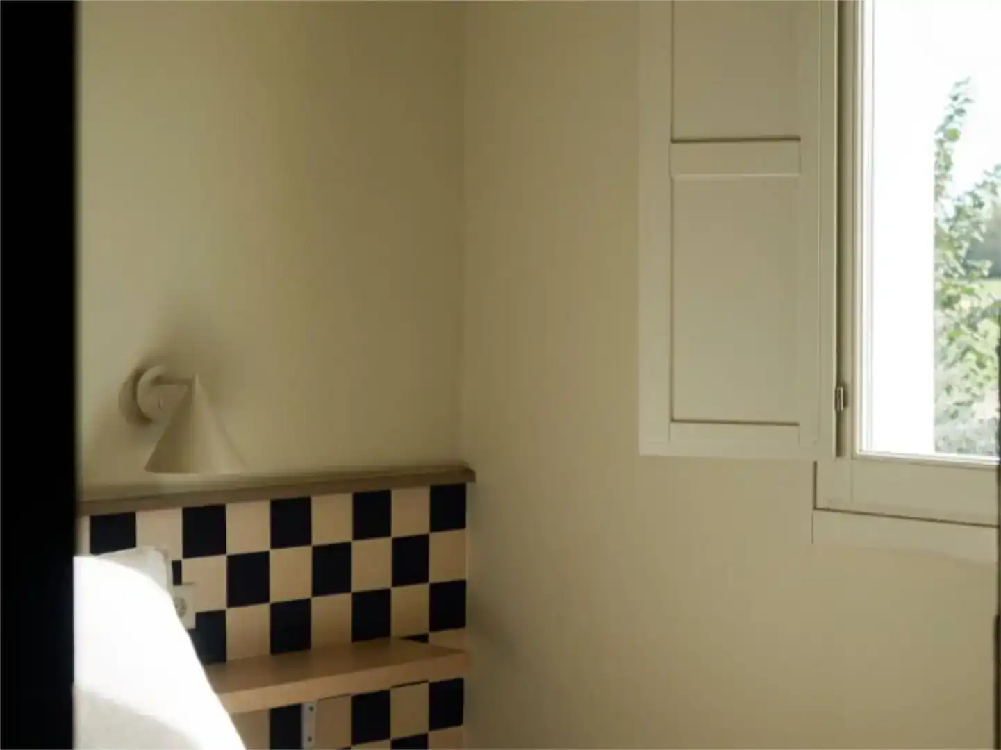 Schlafzimmer von Haus oder Chalet zur Miete in Almonte mit Klimaanlage, Privatgarten und Schwimmbad