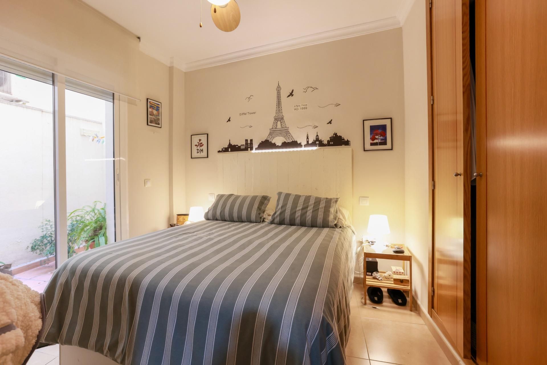 Bedroom of Planta baja for sale in Málaga Capital  with Air Conditioner, Heating and Alarm