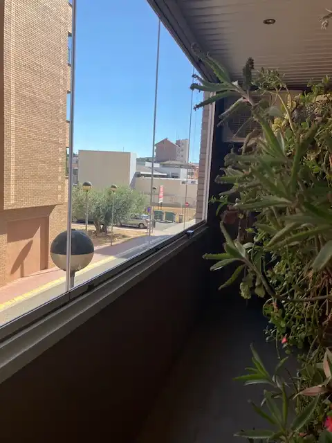 Balcony of Flat for sale in Fraga  with Air Conditioner, Heating and Furnished