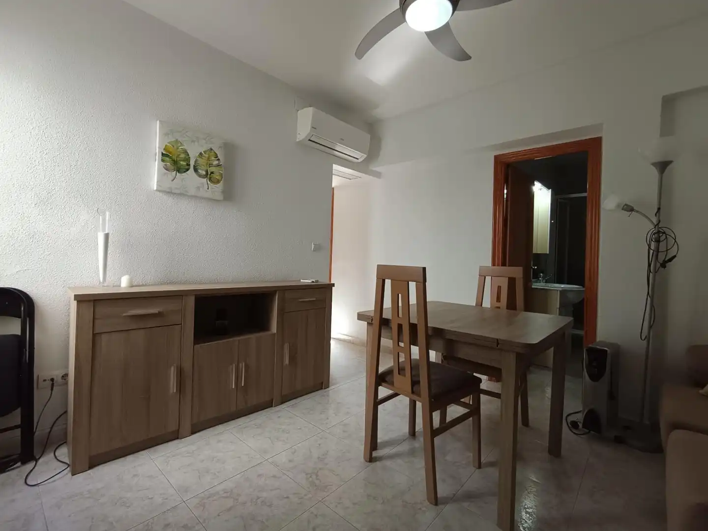 Dining room of Flat for sale in Córdoba  with Air Conditioner, Terrace and Furnished