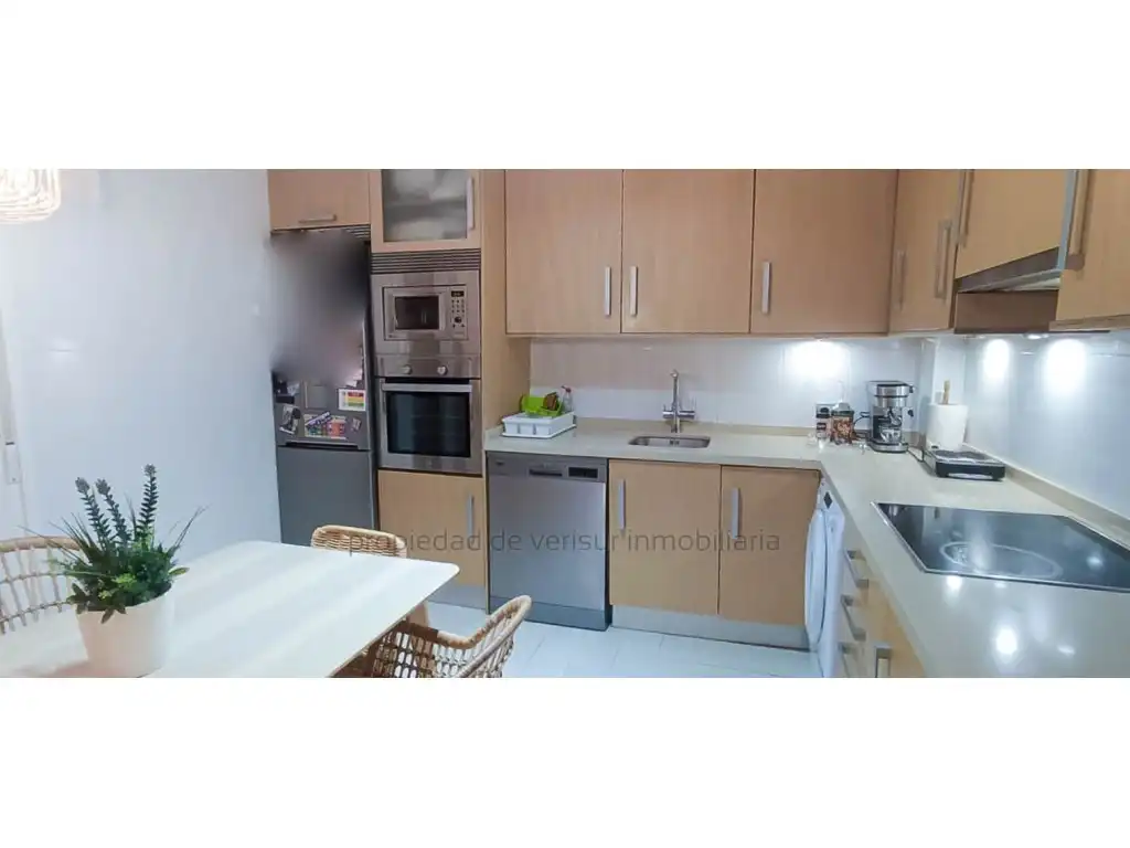 Cocina de Ático de alquiler en Águilas con Aire acondicionado, Jardín privado y Piscina