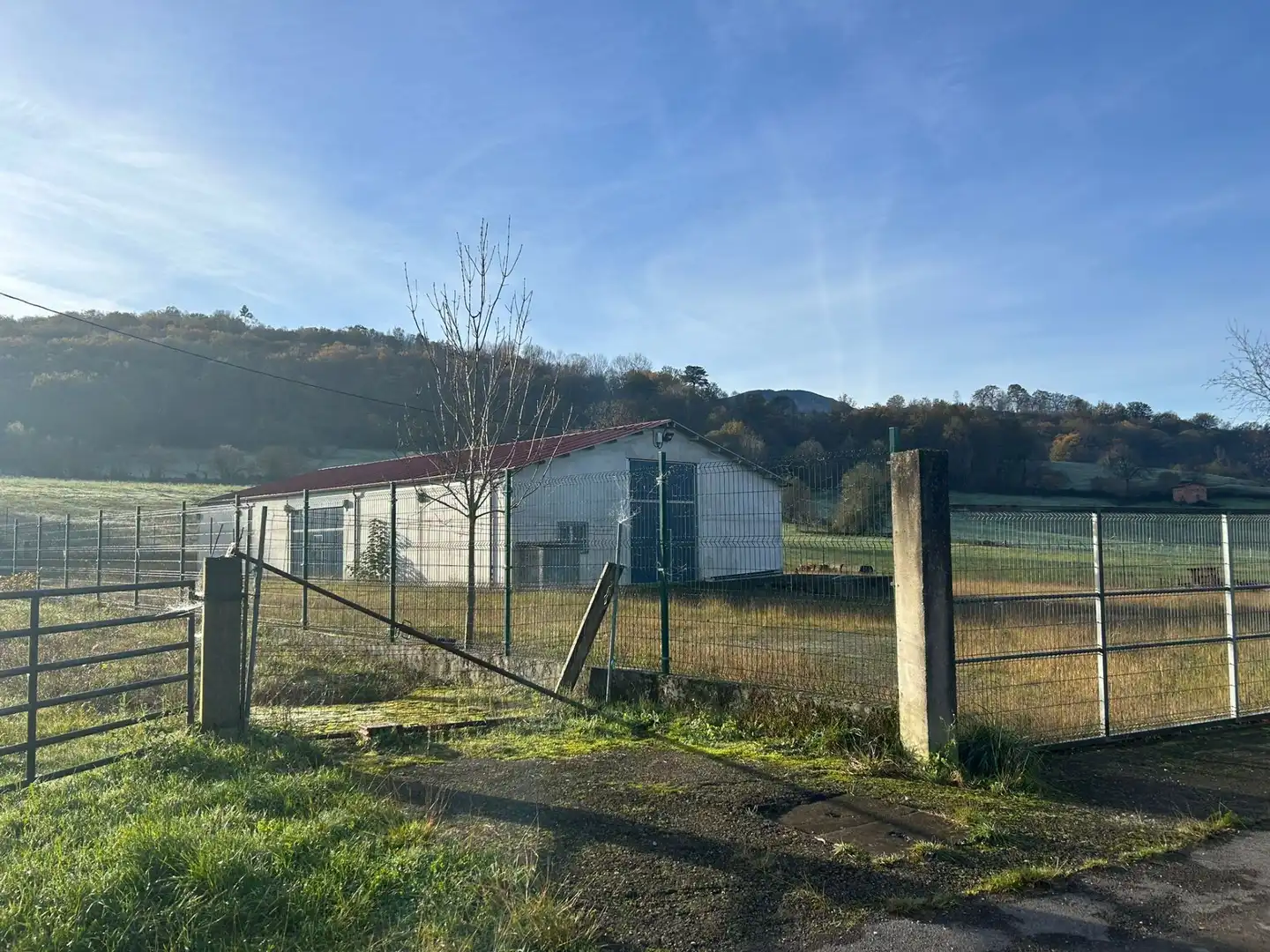 Vista exterior de Nave industrial en venta en Cangas de Onís