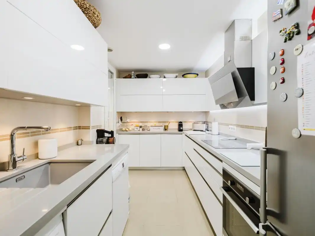 Cocina de Planta baja en venta en Benalmádena con Aire acondicionado, Calefacción y Terraza