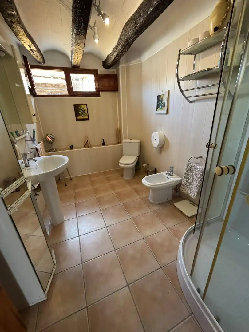 Baño de Casa o chalet en venta en Benissanet con Aire acondicionado, Calefacción y Amueblado