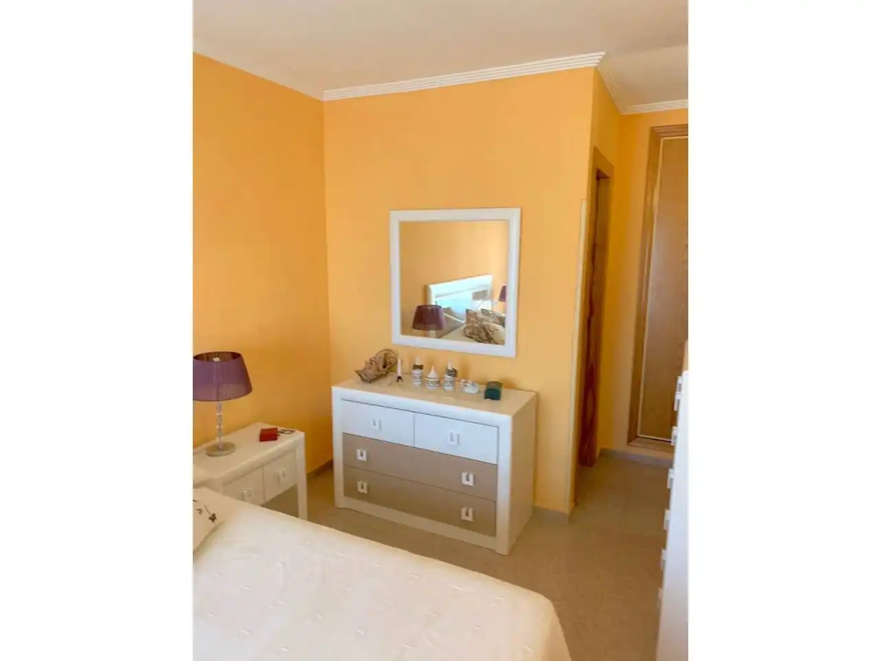 Bedroom of Flat for rent in El Campello  with Air Conditioner, Heating and Terrace