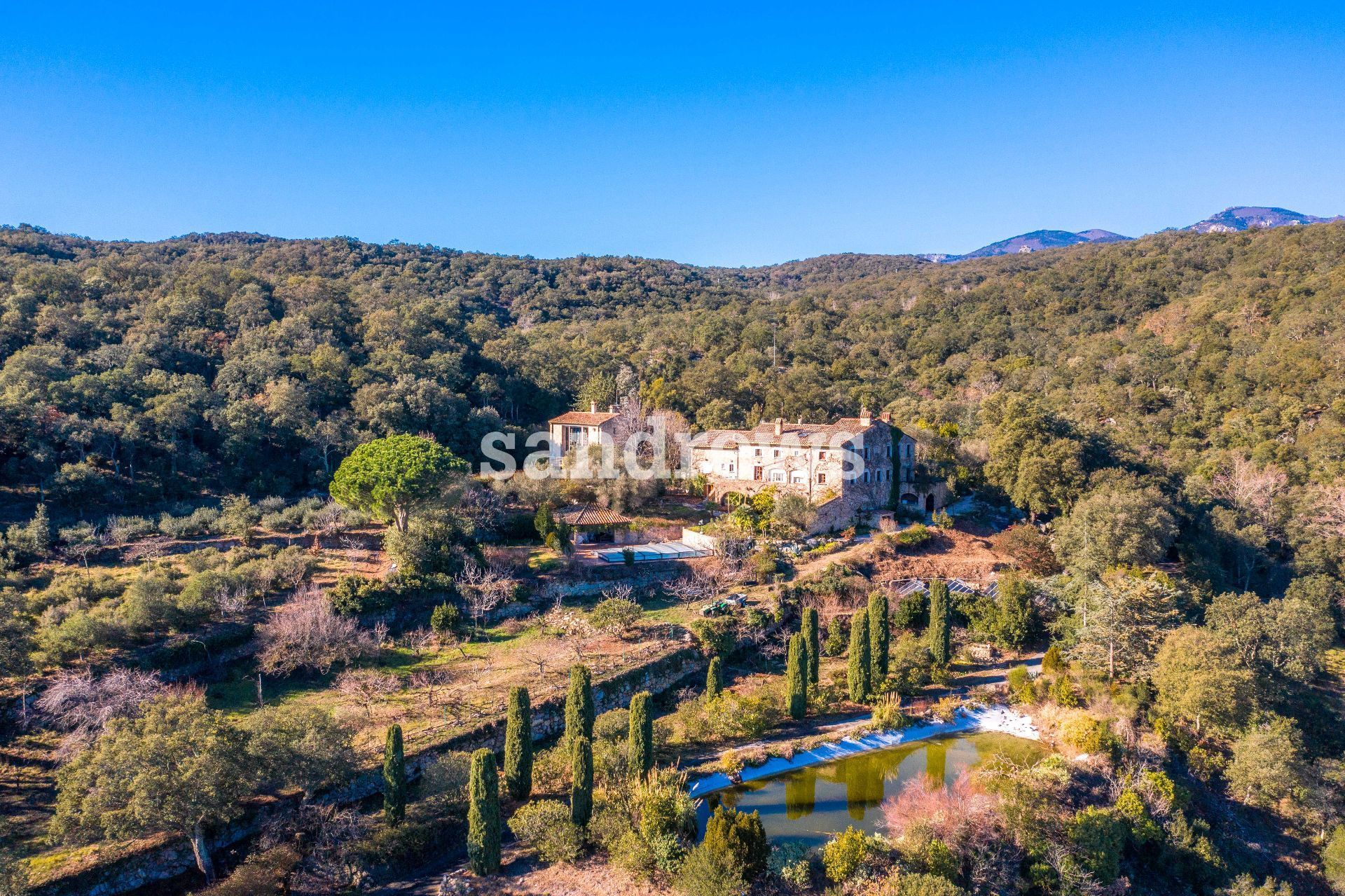 Garden of Country house for sale in Darnius  with Air Conditioner, Heating and Private garden