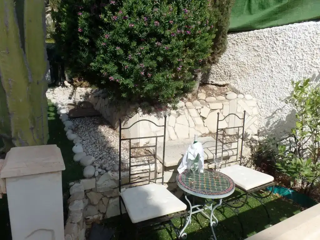 Terrassa de Pis en venda en El Campello amb Aire condicionat, Jardí privat i Piscina