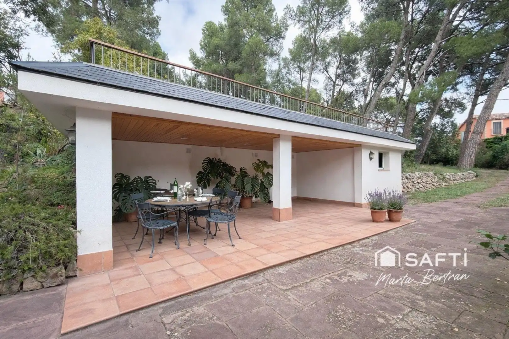 Terraza de Finca rústica en venta en Sant Feliu de Codines con Calefacción, Terraza y Piscina