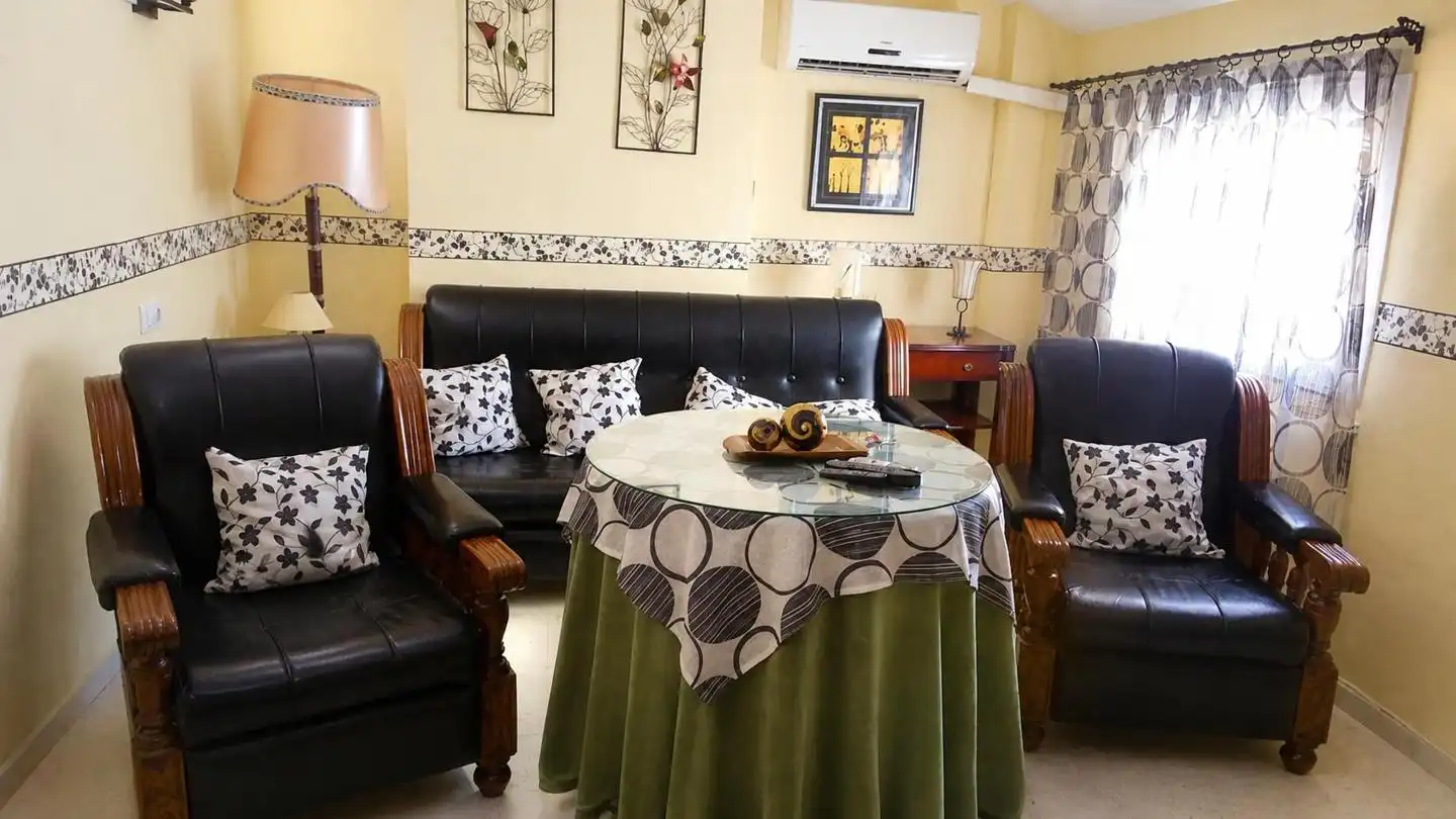 Living room of Flat for sale in Puebla de la Calzada  with Terrace