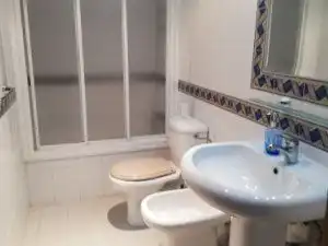 Bathroom of Apartments for rent in Huelva  with Terrace, Storage room and Furnished