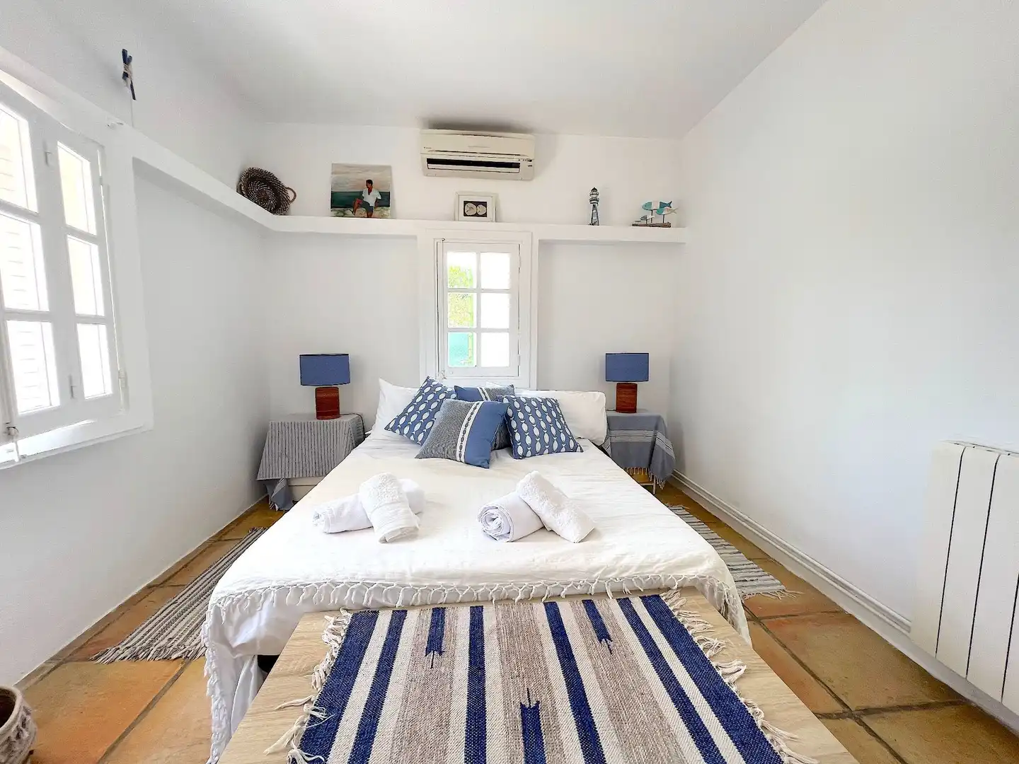 Bedroom of Houses for sale in Sant Antoni de Portmany  with Air Conditioner, Heating and Private garden