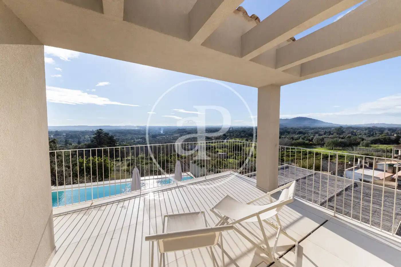 Terraza de Casa o chalet en venta en Búger con Aire acondicionado, Calefacción y Jardín privado