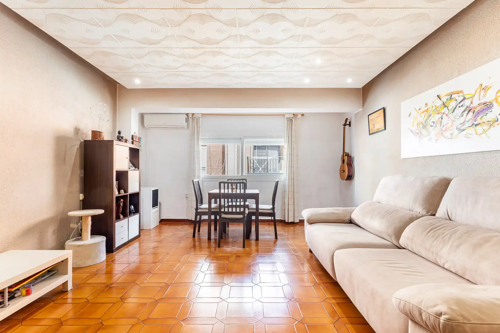 Living room of Flat for sale in Sedaví  with Air Conditioner