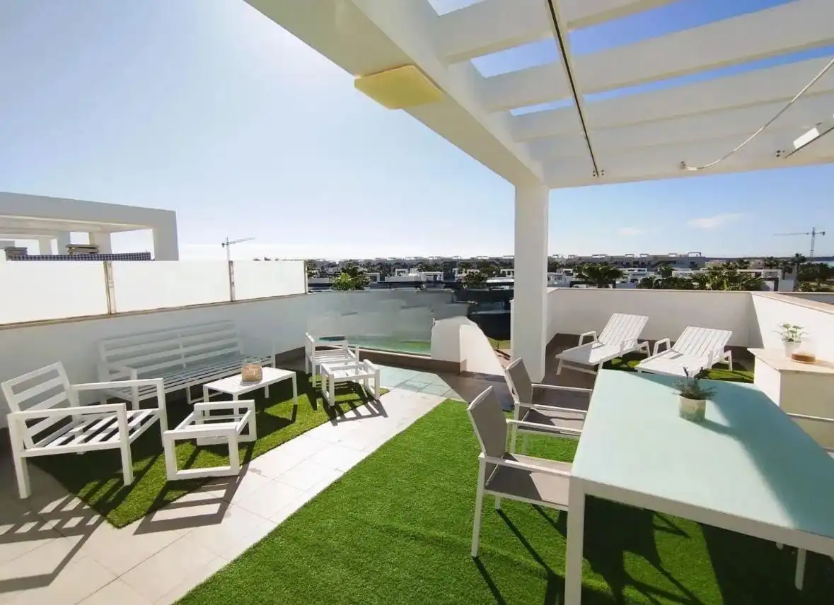 Terraza de Piso de alquiler en Guardamar del Segura con Aire acondicionado, Calefacción y Terraza