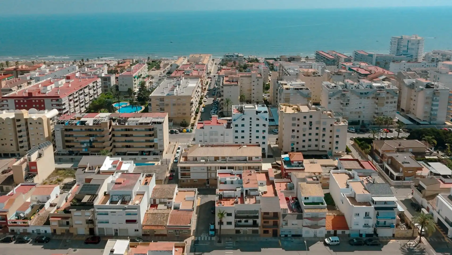 Exterior view of Flat for sale in Daimús  with Air Conditioner, Terrace and Furnished
