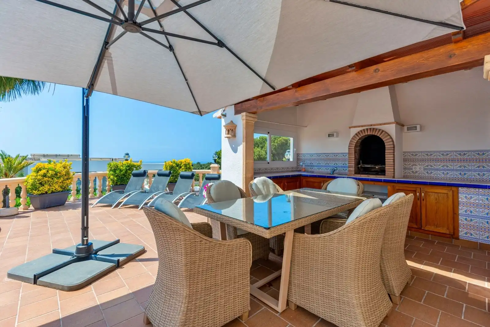 Terrassa de Casa o xalet en venda en Jávea / Xàbia amb Aire condicionat, Calefacció i Terrassa